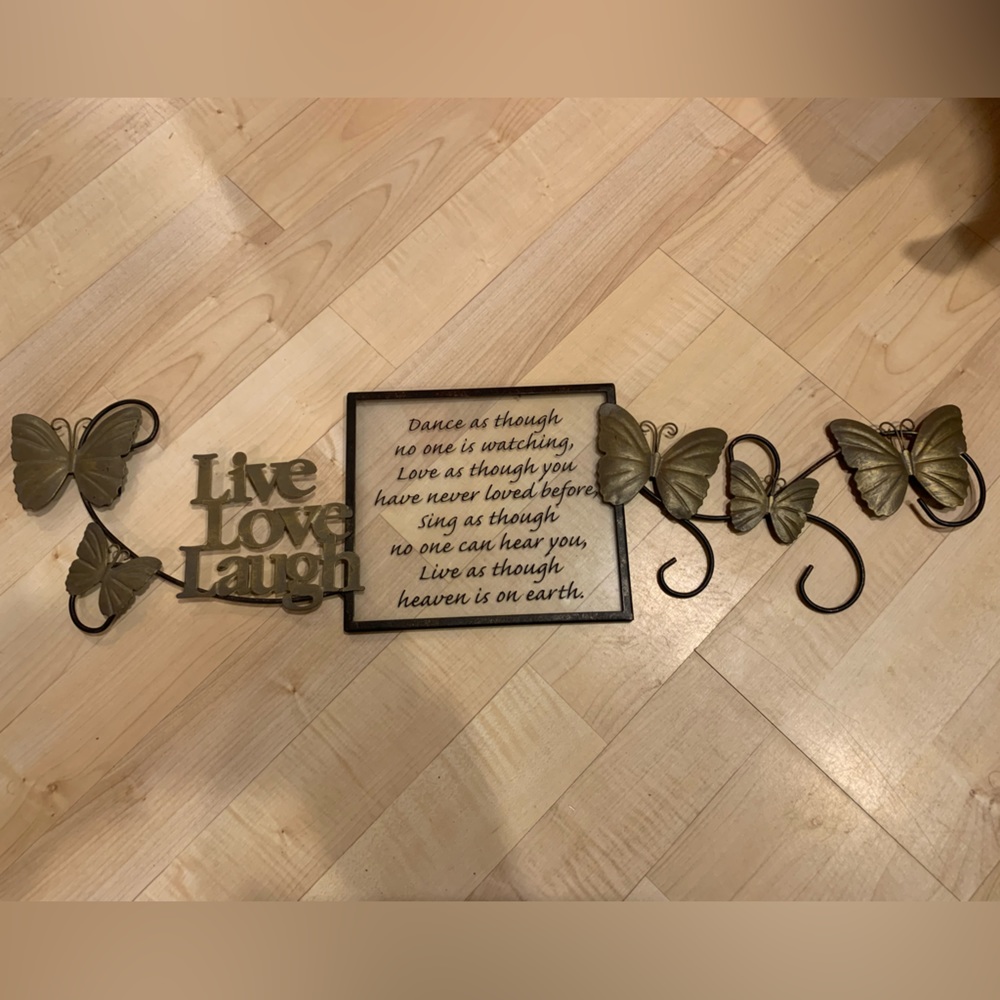Live Love Laugh Wall Decor